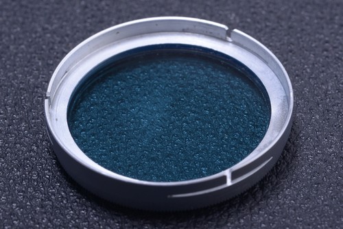 ✅ B & W SCHNEIDER BLUE 3X 36MM FILTER GENUINE VINTAGE LENS OR CAMERA PUSH 11-3 - Picture 2 of 2