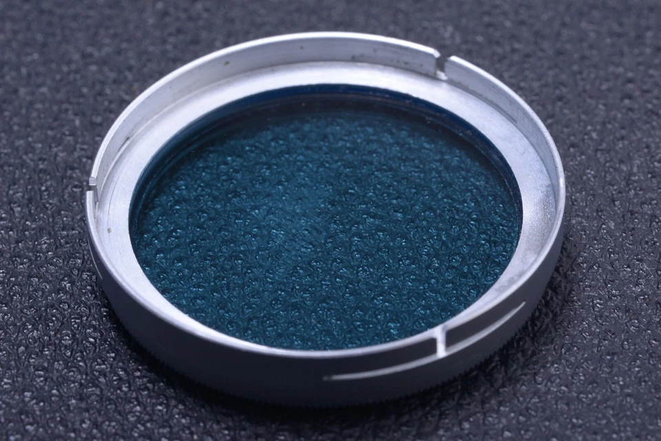 ✅ B & W SCHNEIDER BLUE 3X 36MM FILTER GENUINE VINTAGE LENS OR CAMERA PUSH 11-3 - Image 2 of 2