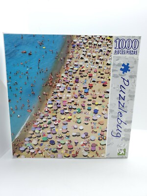 18.25'' x 23'' Puzzlebug 1000 Pc Puzzle Benidorm Costa Blanca Alicante Spain New