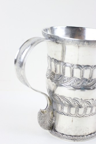 Spanish Colonial South America silver mug offering cup 5.75" 450 g tested - Picture 8 of 23