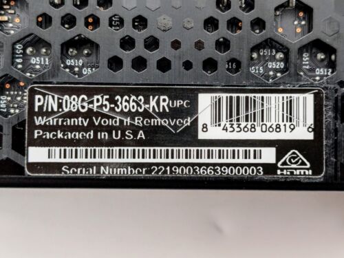 EVGA GeForce RTX 3060 Ti XC GAMING 8GB GDDR6 Graphics Card - Picture 10 of 10