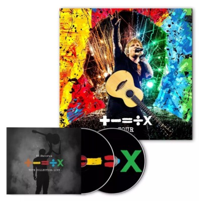 Ed Sheeran +-=÷× Tour Collection Live 2 X CD Album Music