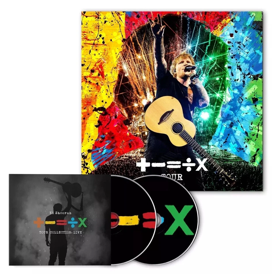 Ed Sheeran +-=÷× Tour Collection Live 2 X CD Album Music BRAND NEW*** Free Post - image 2 of 4
