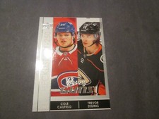 2021-22 UPPER DECK YOUNG GUNS HOCKEY CARD COLE CAUFIELD MONTREAL CANADIENS RC