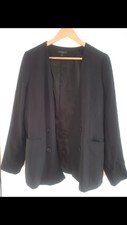 J. Crew Black Smart Blazer Jacket Size 12