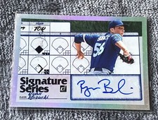 2019 Panini Donruss Signature Series Ryan Borucki #SS-RB Rookie Auto Holo A55