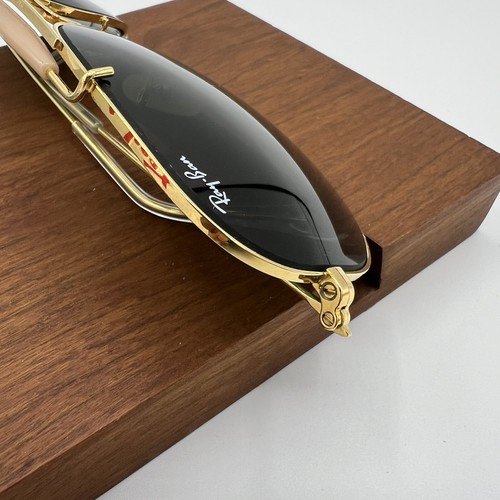 Vintage Ray Ban B&L G15 Outdoorsman Aviators 58 mm Nuevo de Lote Antiguo con Defectos W0226 - Imagen 7 de 14