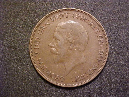 1928 Great Britain One Penny KM# 838-High Grade Circ Collector Coin!!-d3514uxx - Picture 2 of 2