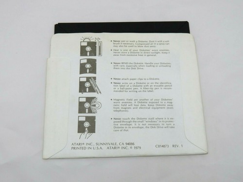 NUMBER BLAST (Atari 400/800/XL/XE, 1981) By Atari Program Exchange (APX) (Disk) - Picture 3 of 6