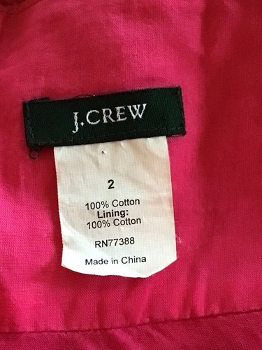 J.CREW 100% Textured Cotton Halter Neck Dress, Pink (Size 2) - 第 9/9 張圖片