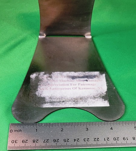 Unique USAF F-22 Raptor Airplane Sculpture Stainless Steel w/ Stand OOAK - Picture 15 of 24
