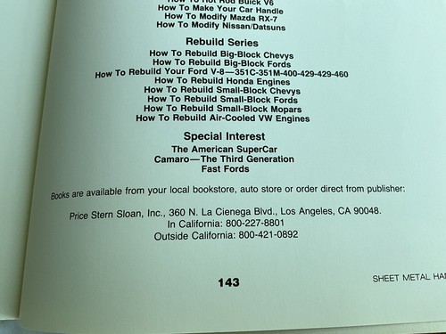 Sheet Metal Handbook Paperback Book by Ron & Sue Fournier Form Metal Fabrication - Picture 9 of 11