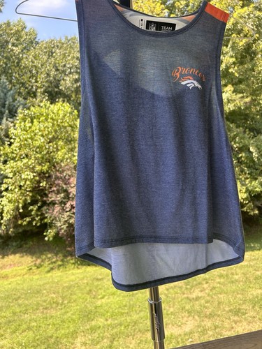 Denver Broncos Womens Croppin' It Sleeveless Top size medium - Picture 18 of 19