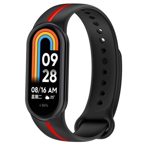 Pour Xiaomi Mi Band 10 9 NFC Montre Connectée Silicone/Métal/Nylon/Cuir Bracelet - Photo 420/452