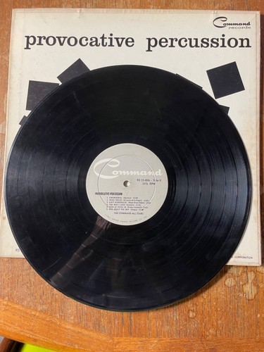 The Command All-Stars – Provocative Percussion LP Vinyl 1959 VG - Picture 4 of 7