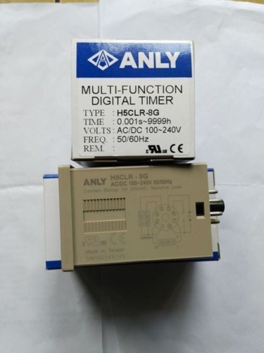 1 szt. nowy do przekaźnika timerowego ANLY H5CLR-8G H5CLR8G 100-240V - Zdjęcie 3 z 4