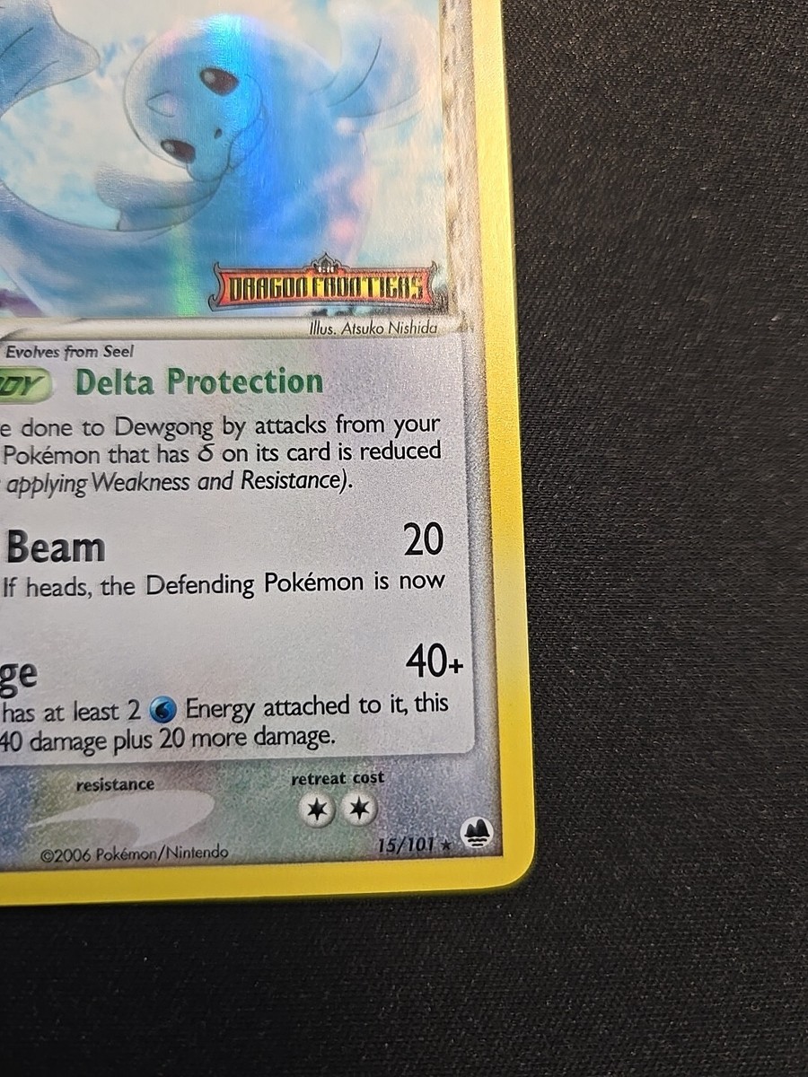 Dewgong 15/101 Delta Species Holo Stamped ex Dragon