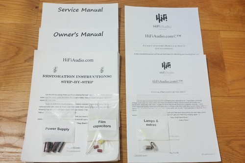 Hallicrafters S-40 radio Restoration kit repair upgrade recap capacitor rebuild - Afbeelding 2 van 9