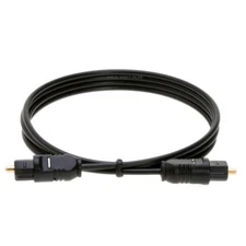 1.5ft Toslink Cable Fiber Optical Digital Audio SPDIF Sound Bar Cord