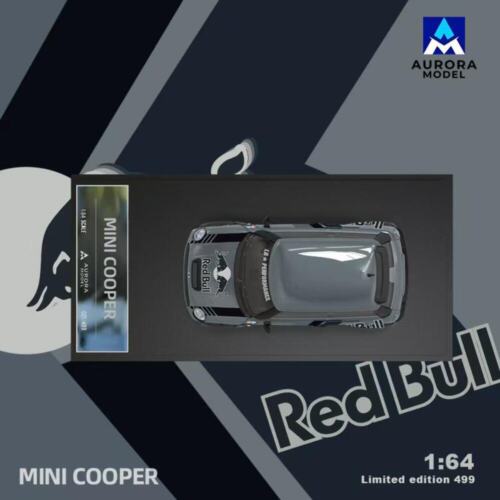 1:64 BMW Mini Cooper Lightning, Red Bull e Gundam - Modello Aurora - Foto 3 di 8