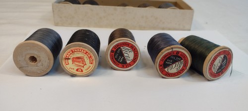 Rices Silk Machine Twist Thread 10 New Spools - Picture 3 of 4