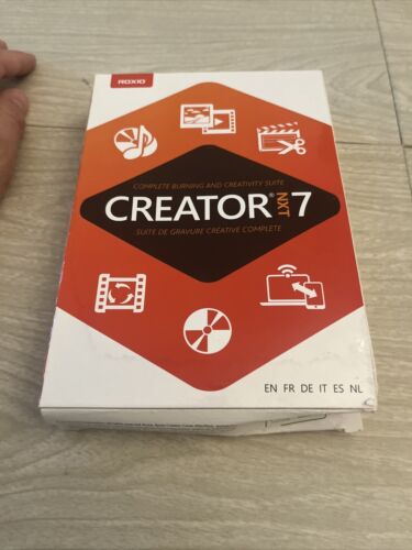GENUINE Roxio Creator NXT 7 Disc & Digital Download Windows