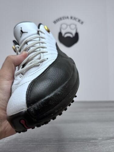 Size 12 - Jordan 12 Low Golf Taxi 2022 DH4120-100 Preowned Authentic Og - Picture 9 of 13