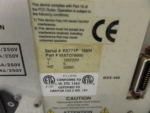 Waters 717Plus HPLC Autocampionatore WAT078900 - Senza riscaldatore/raffreddatore - Foto 8 di 9