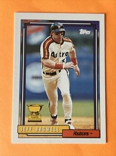 Jeff Bagwell #520 1992 Topps Baseball Card