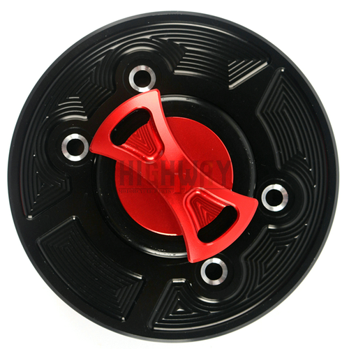 PARA BMW F650GS 08-17 R1200GS Moto CNC Cubierta Sin Llave Tapa Tanque Gas Combustible - Imagen 8 de 20