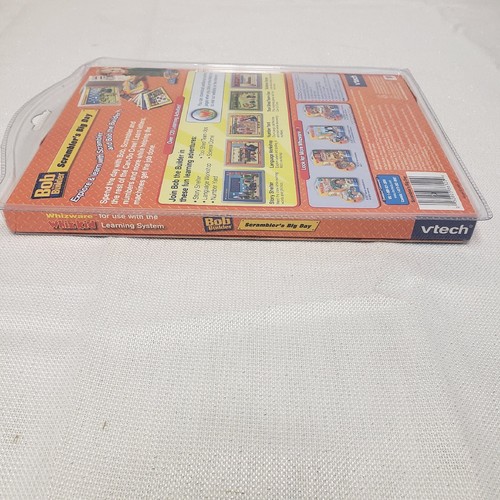 Bob the Builder Scrambler's Big Day Pre K Whizware Whiz Kid Learning New Sealed - Picture 3 of 5
