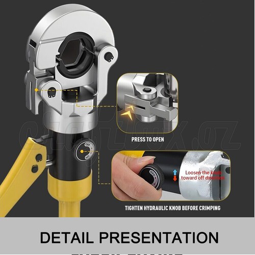 Copper Pex-Al-Pex stainless Pipe Crimper tube B Press Plumbing Fitting Crimping - Picture 9 of 16