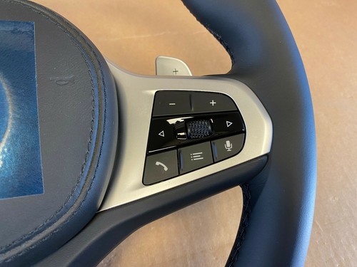 BMW 8 X5 X6 X7 G14 G15 G05 G06 G07 M Steering Wheel Paddles HEATING VIBRO ACC - Picture 4 of 12