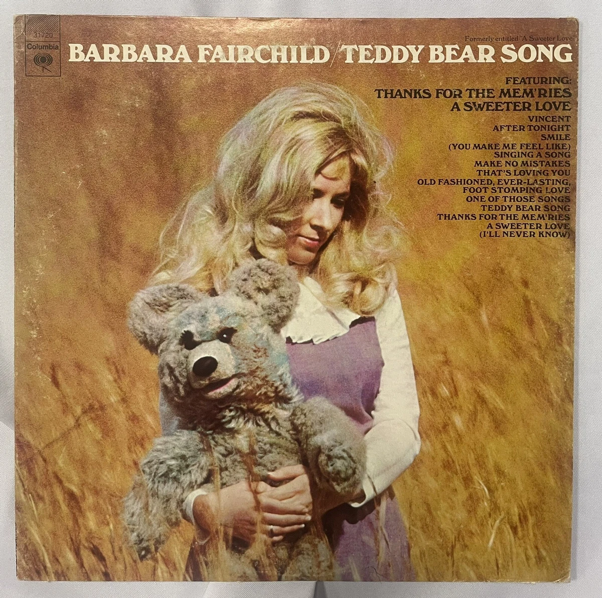 Barbara fairchild sales teddy bear