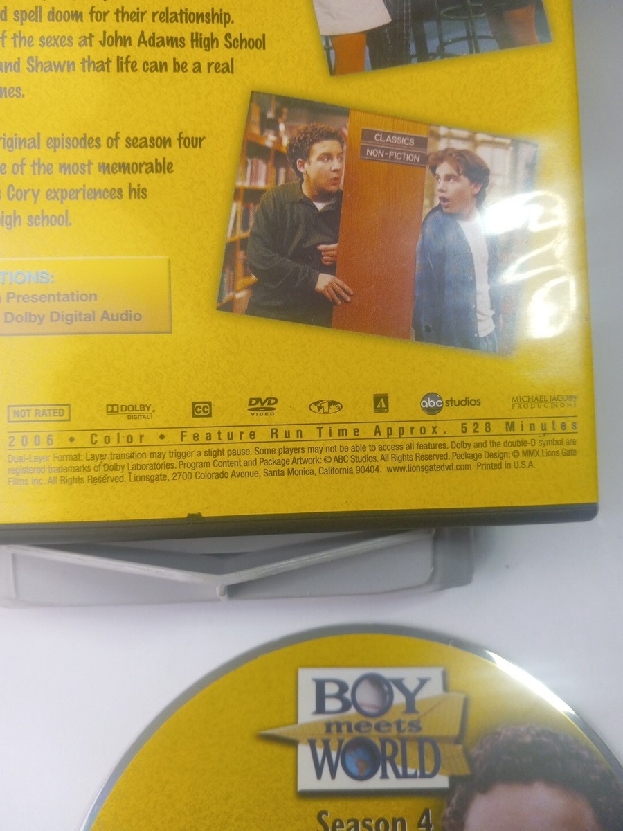 (未使用･未開封品)　Boy Meets World: Complete Collection [DVD] [Import] vf3p617 Amazon.com: Boy Meets World: The Complete Series : Ben
