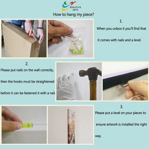 - Large Wall Art Autumn Scenery Canvas Prints Panorama Forest in Vibrant Warm Co - Picture 7 of 7