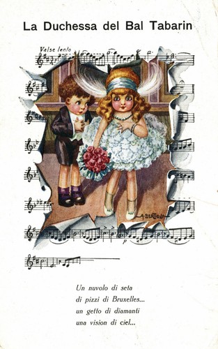 A. BERTIGLIA - Verses and Music, Song - The Duchess of Bal Tabarin - #058
