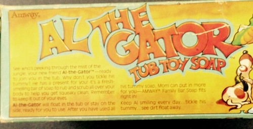 Vintage Al the Gator Tub Toy 1980 von Amway OVP - Picture 3 of 7