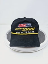 VTG Amsoil Series 2000 Racing Snapback Hat Y2K Black USA Made FAST SHIPPING