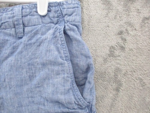 Lucky Brand Shorts Mens 34 Blue 100% Linen Drawstring Casual Pockets - Picture 4 of 19