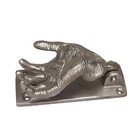 Hand Shape Vintage Style Handmade Brass Door Knocker Home Decor Doorbell Gift