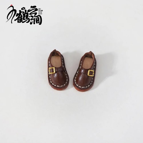 Mini Lederschuhe 1/6 1/8 Blythen Ob22 Ob24 Puppenschuhe Spielzeug 3,0 * 1,8 cm - Bild 32 von 34
