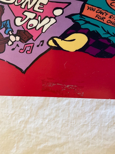 Vintage Mike Geters' Grimmy Poster, "Closed Captioned", Argus - Picture 7 of 9