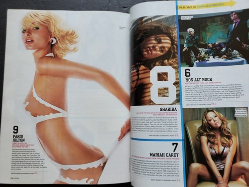 2005 Blender magazine Kanye West MADONNA Green Day Paris Hilton Mariah CAREY - Picture 9 of 11