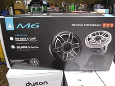  NEW JL Audio 8.8" Marine Coaxial Speakers, White, M6-880X-S-GWGW