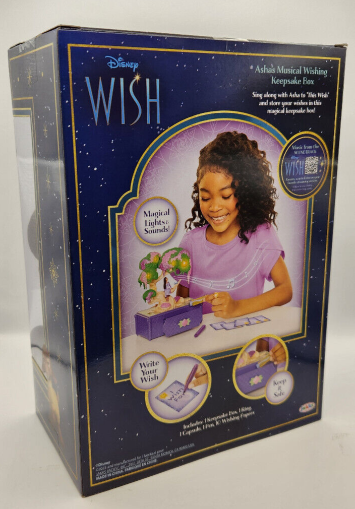 【新品未開封】ディズニーWISH アーシャ 音楽願いボックス 音が鳴る おもちゃ 新品未開封】ディズニーWISH アーシャ 音楽願いボックス 音が