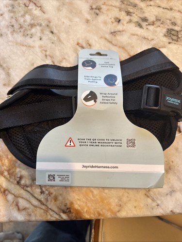 Joyride Harness 2.0-The Original Side Ring No Pull Dog Harness-Orange Small S - Picture 7 of 9