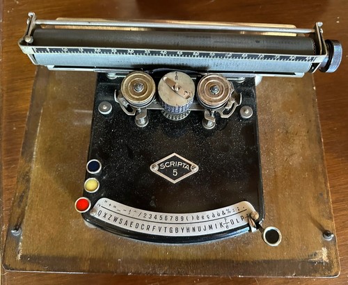 Macchina Da Scrivere Scripta 5 Portatile 1920 - Bild 4 von 6