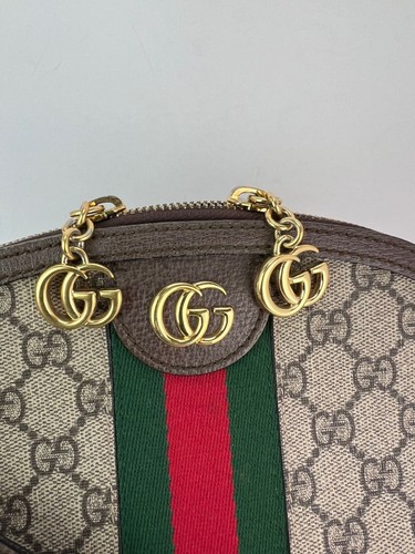 Gucci Ophidia Small Dome Monogram Web Shoulder Bag Ebay Live - 第 10/10 張圖片