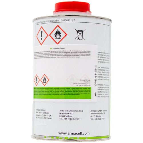 Armaflex Cleaner 1000 ml Spezialreiniger für verschmutze Oberflächen Reiniger - Bild 2 von 5